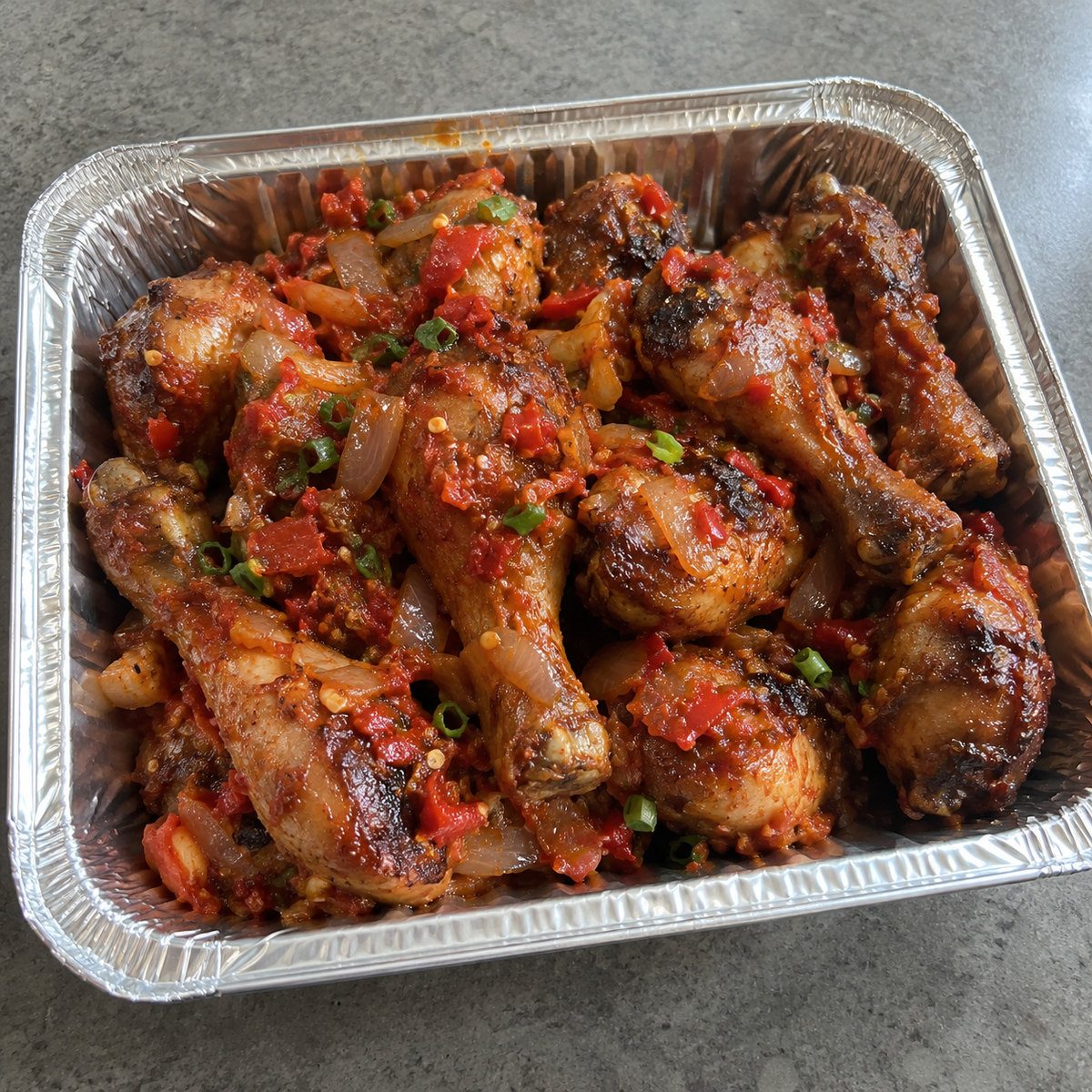 Illustrative image of LagosChop chicken; actual portion as listed.